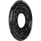 Ekena Millwork Baltimore PVC Medallion (Canopies up to 4 1/4"), 10"OD x 3 1/2"ID x 3/4"P, Textured Metallic Galaxy CMP10BAAGX - alternate 2